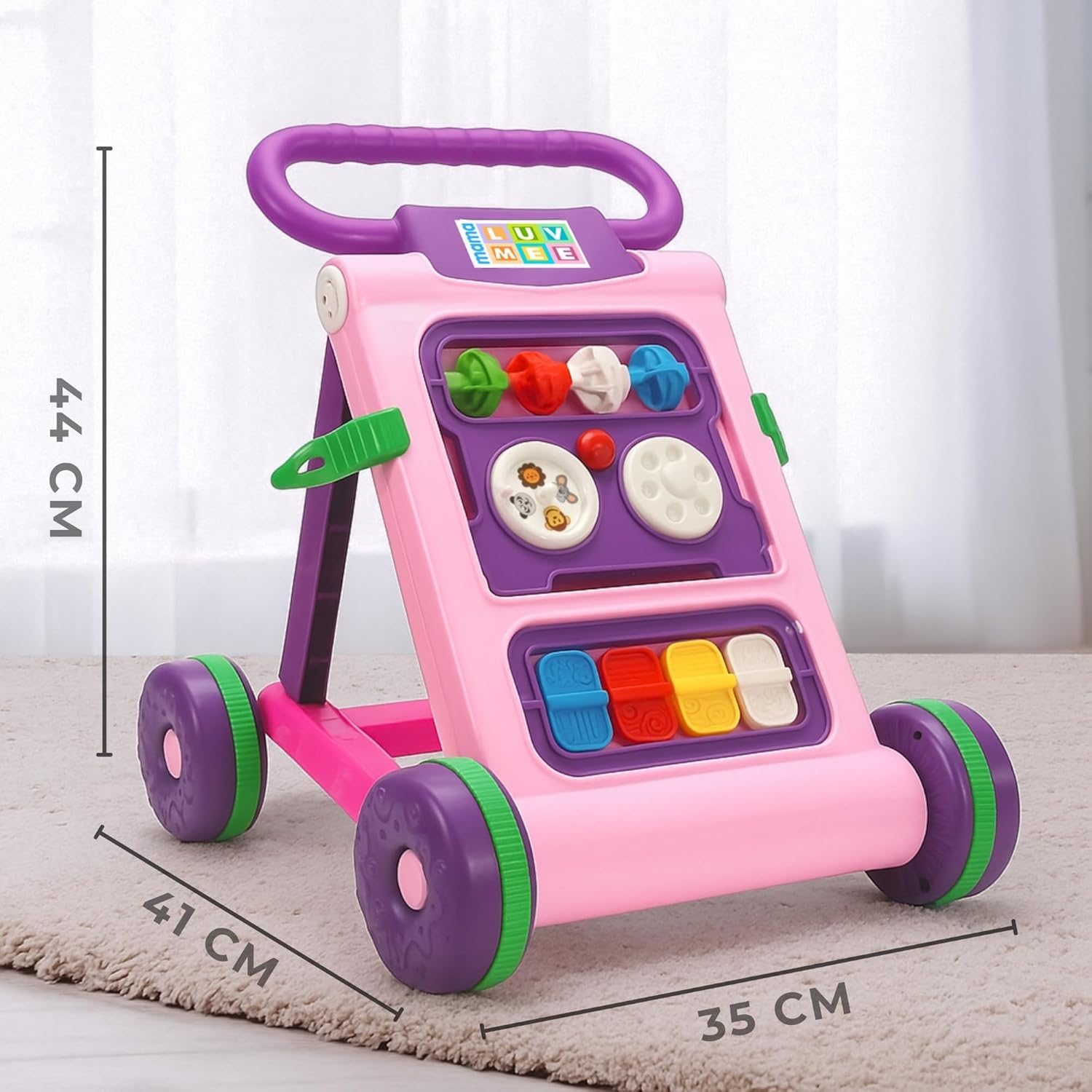 Baby Activity Walker Learning Push Walker for Babies 6 to 18 Months - Image 3