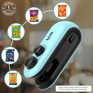 Portable Mini Sealing Machine, Handheld Packet Sealer for Food, Snacks, Chips Portable Mini Sealing Machine, Handheld Packet Sealer for Food, Snacks, Chips