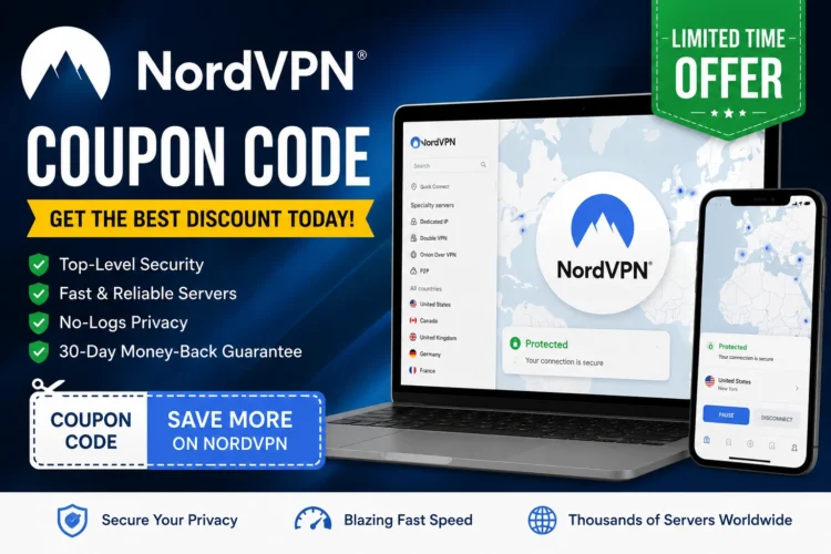 NordVPN Coupon: Up to 77% Off + Free 3 Months